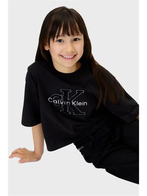 towling monologo ss t-shirt CALVIN KLEIN JEANS | IG0IG03031BEH